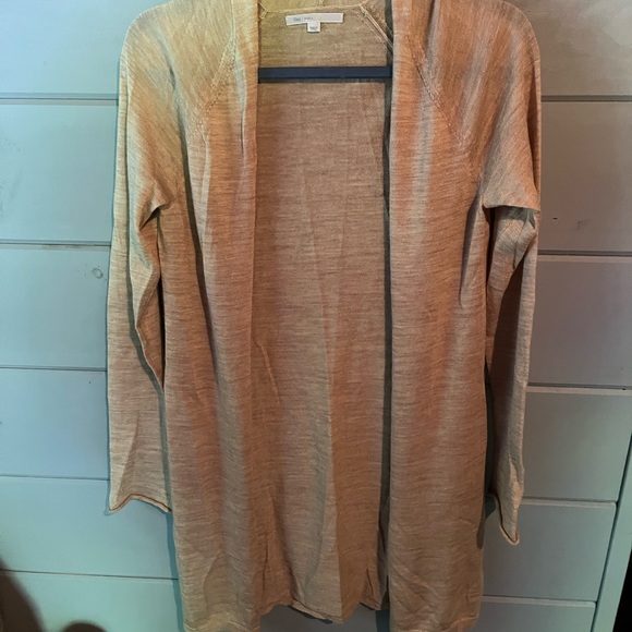 Gap open linen blend cardigan - Picture 2 of 6
